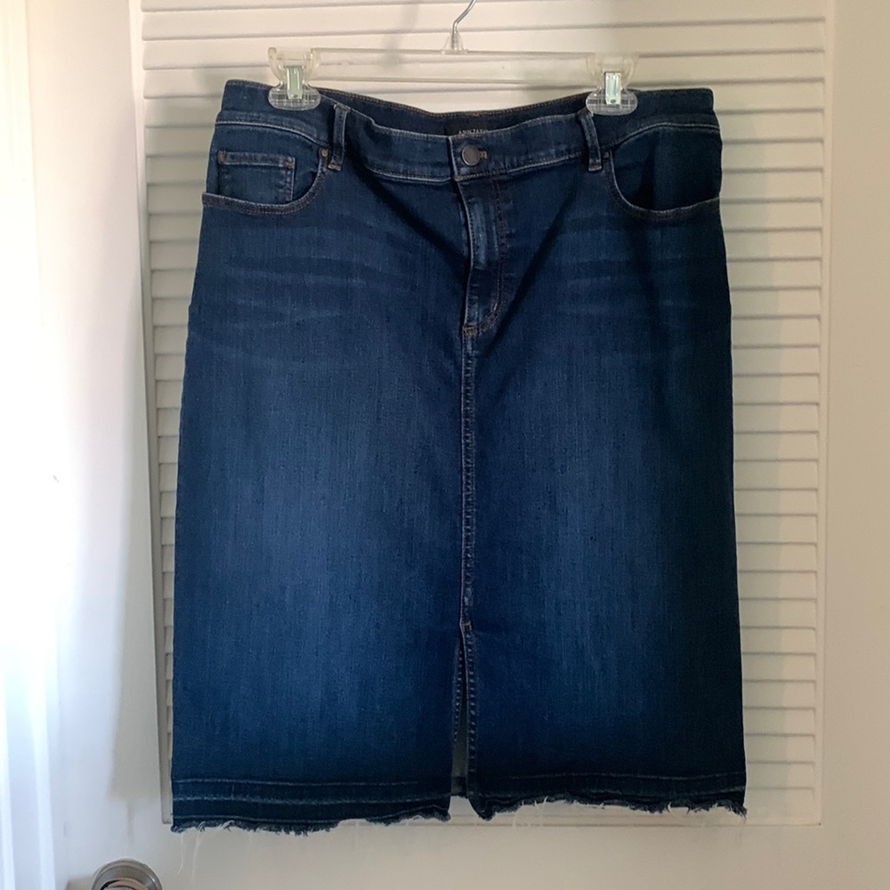 Ann Taylor Denim Skirt